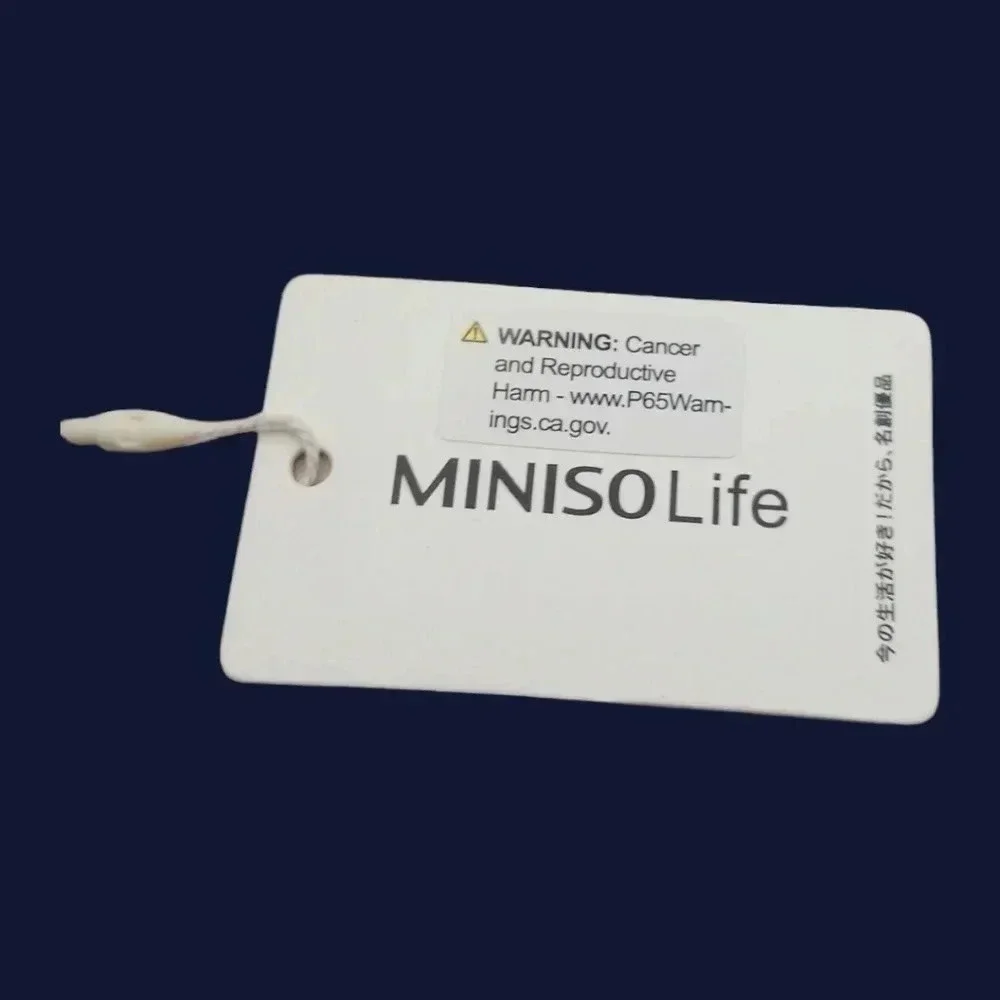 Miniso life simple cosmetic bag color beige